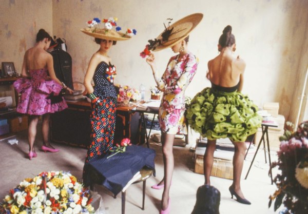 Aruthor Elgort, Christian Lacroix Haute Couture Atelier, Paris, 1988