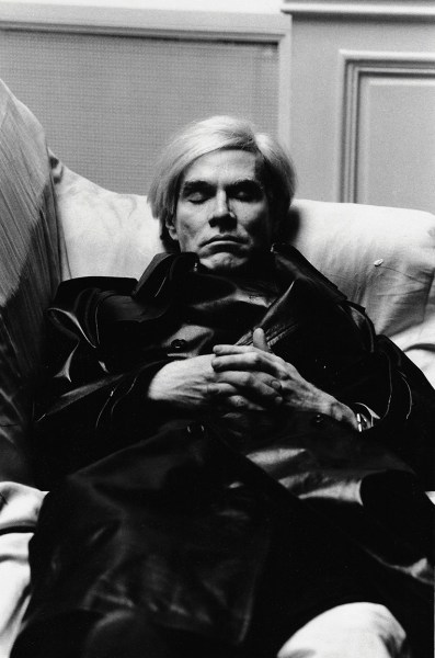 Helmut Newton, Andy Warhol in Paris, 1977