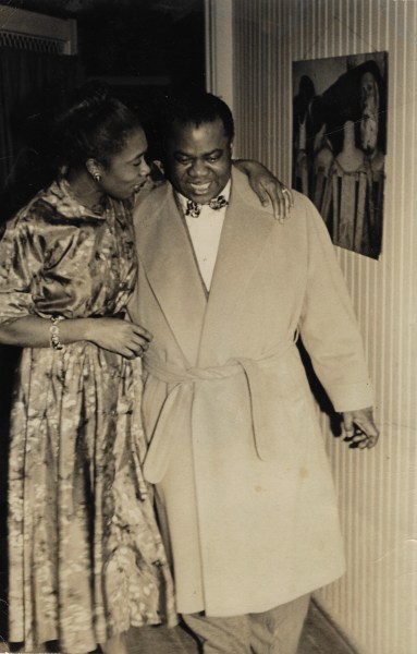 Louis Armstrong, Maxine Sullivan, Harper's Bazaar, 1951
