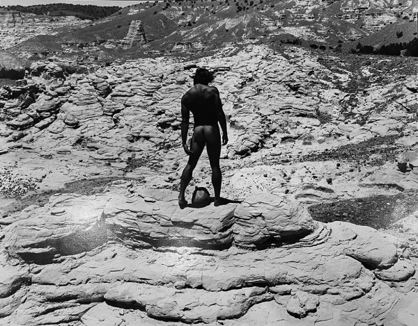 Denis Piel, Man &amp;amp; Stone, New Mexico, 1984