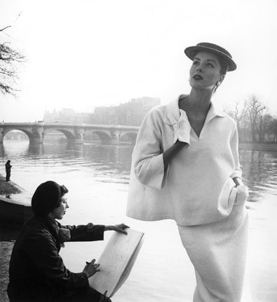 Louise Dahl-Wolfe, Suzy Parker in Balenciaga, Paris 1953