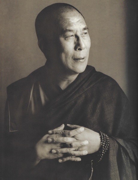 Herb Ritts, His Holiness the Dali Lama, New York, 1987