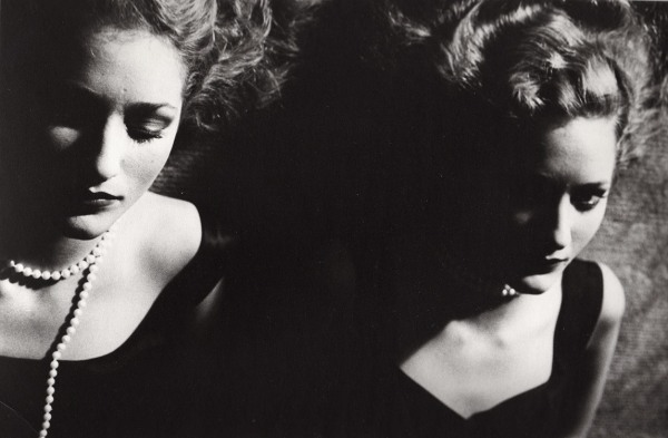 Deborah Turbeville, Untitled (Two Girls in Black Dresses Lying Down), circa 1980