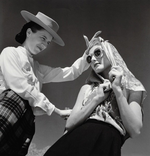 Louise Dahl-Wolfe&nbsp;, Diana Vreeland and Bijou Barrington, Arizona, 1942&nbsp;
