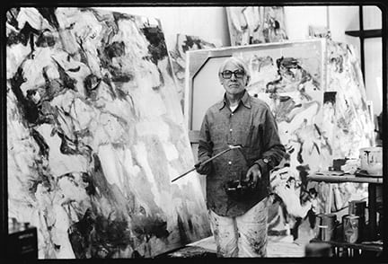 Bernard Gotfryd, Willem De Kooning, East Hampton, 1978