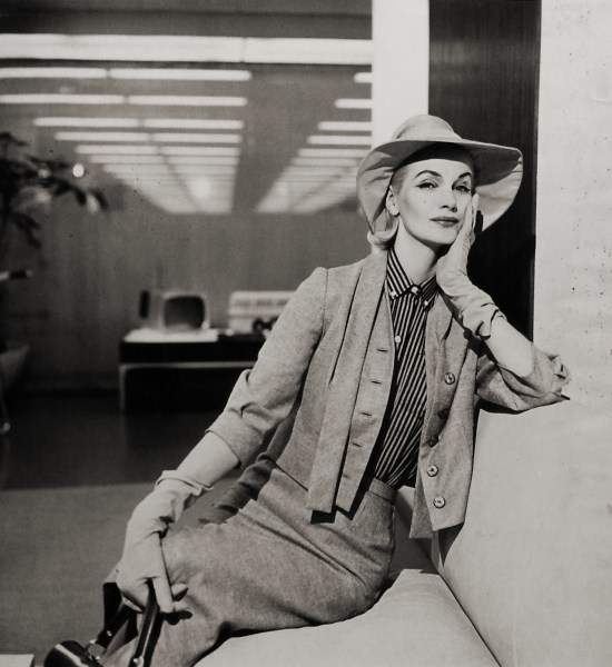 Tom Palumbo, Sunny Harnett in Office, circa 1955