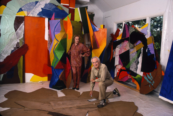 Harry Benson, Alexander and Tatiana Liberman, 1986