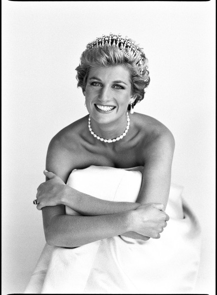 Patrick Demarchelier, Princess Diana, London, British VOGUE, 1990