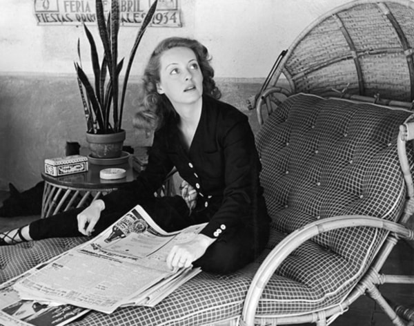 Alfred Eisenstaedt,  Bette Davis, Hollywood, 1938