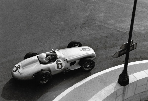 Jesse Alexander, Mercedes W196, Moss, Monaco, 1955
