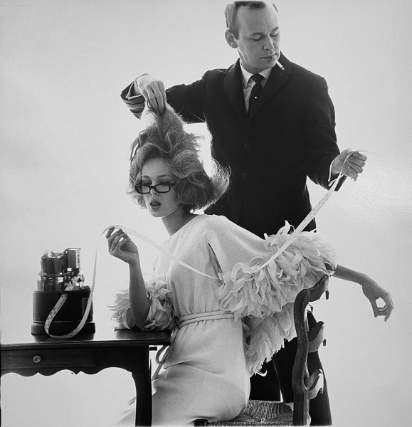 Bert Stern, Monique Chevalier with Kenneth, VOGUE, 1962