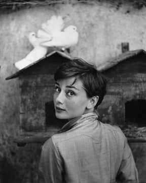 Philippe Halsman, Audrey Hepburn, 1955