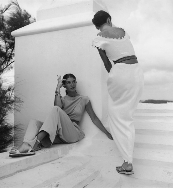 Gaspe, Bermuda, Clare Potter, Dorothea Cox, Harper's Bazaar, 1946