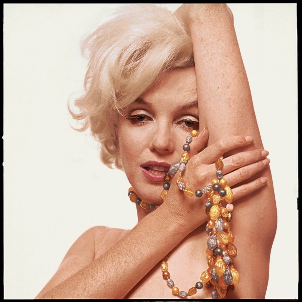 Marilyn Monroe, &ldquo;The Last Sitting&rdquo;, Portrait With Beads