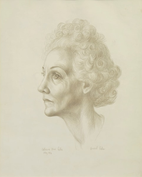 Bernard Perlin Katherine Anne Porter, 1946