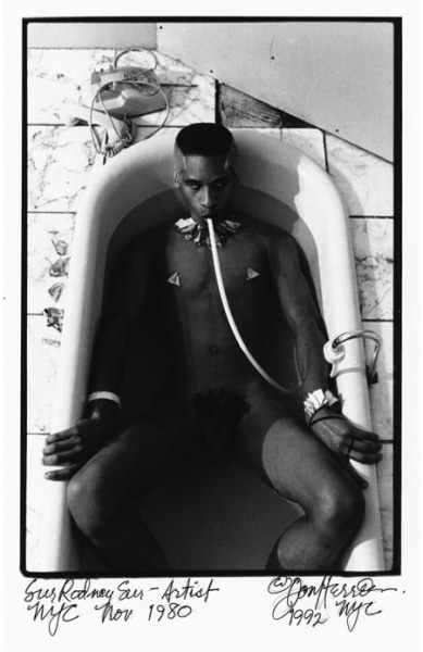 Sur Rodney Sur in bathtub by Don Herron
