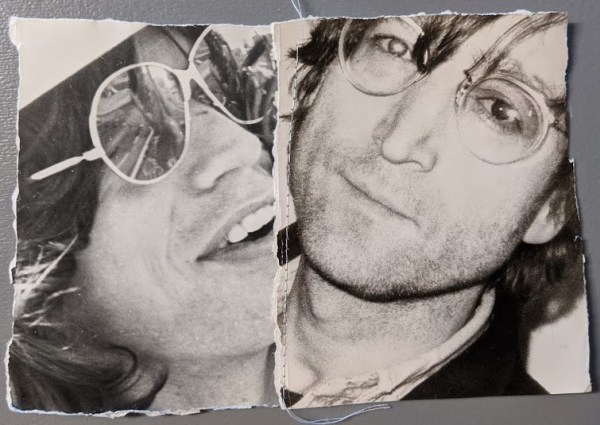 Christopher Makos, Untitled Sewn Portrait Lennon