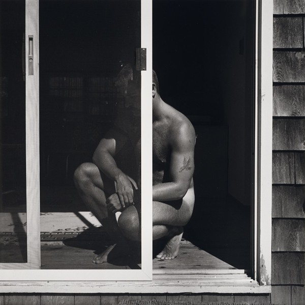 Robert Giard, Man Behind Screen Door, 1986
