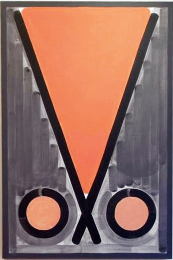Lily Stockman  Smith’s Ranch Drive In, 2013  Oil on Indian linen 72 x 48 in.