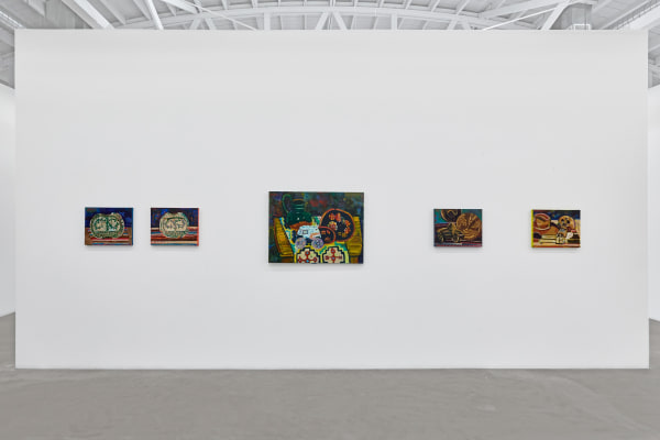 Installation view of Frank Romero: California Dreaming, on view September 13 – October 25, 2025