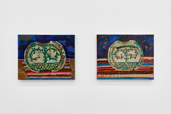 Installation view of Frank Romero: California Dreaming, on view September 13 – October 25, 2025