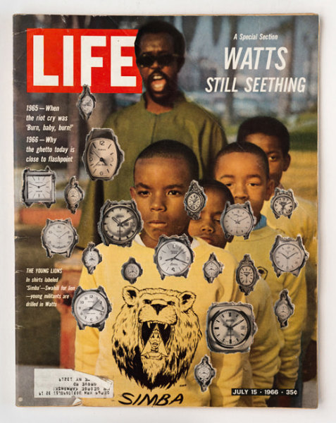 Dennis Koch, LIFE Cutout No. 036 (July 15, 1966, Watts Clocks)
