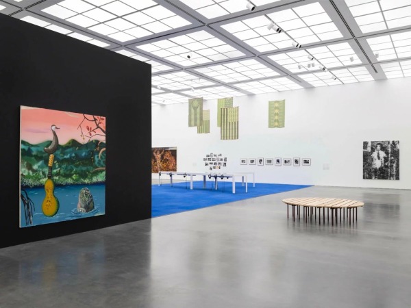 Installation view of&nbsp;entre horizontes: Art and Activism Between Chicago and Puerto Rico, at MCA Chicago, on view from&nbsp;August 19, 2023 - May 5, 2024