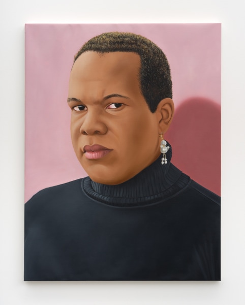 Gabriel Sanchez, La dama, 2022, Oil on canvas, 46 x 35 in.