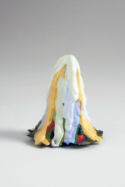 Margie Livingston One Pile of Paint, Dark to Light #2, 2010 Acrylic  3 x 3 x 3 in.