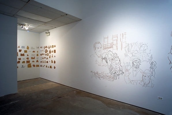 Installation view&nbsp;of&nbsp;Documentation 2004: A Year in Review Landfill