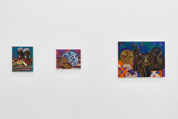 Installation view of Frank Romero: California Dreaming, on view September 13 – October 25, 2025