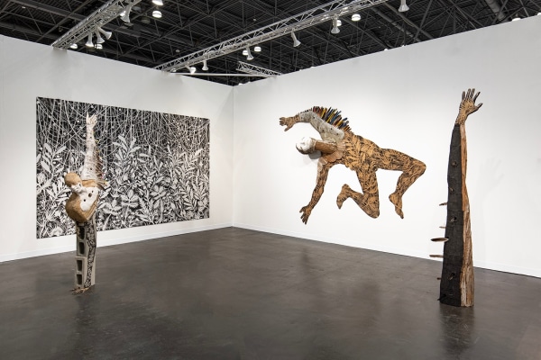 Hector Dionico Mendoza The Armory Show 2024, Focus Section Booth F-4 ​​​​​​​Installation view