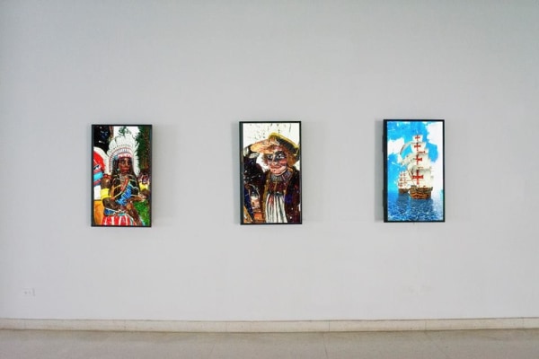 Installation view of Federico Solmi:&nbsp;Conterfeit Heros,&nbsp;at&nbsp;Museo de Arte Contempor&aacute;neo del Zulia