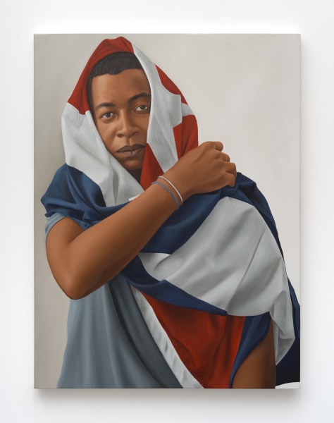 Gabriel Sanchez, Chachi, 2022, Oil on canvas, 47 x 35.25 in.