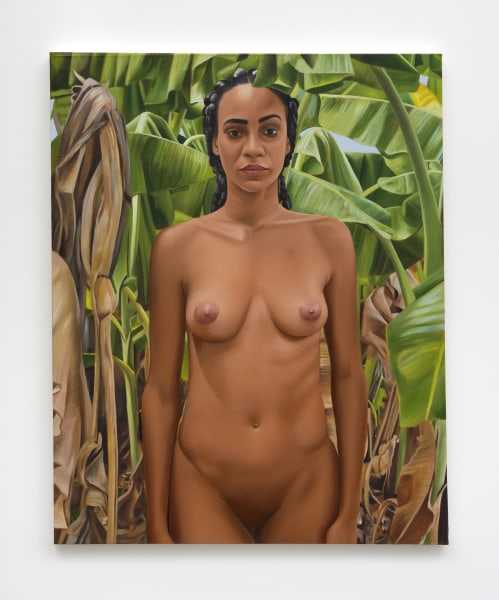 Gabriel Sanchez, Eva, 2021, Oil on canvas, 44 x 35.25 in.
