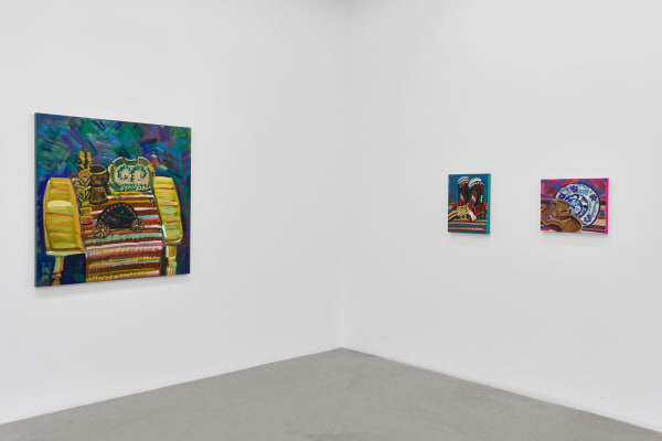 Installation view of Frank Romero: California Dreaming, on view September 13 – October 25, 2025
