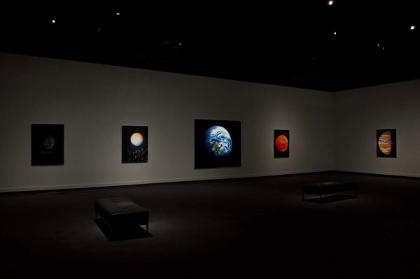 Installation view of Erik Olson&#039;s show&nbsp;Cosmos&nbsp;at Glenbow Museum.&nbsp;