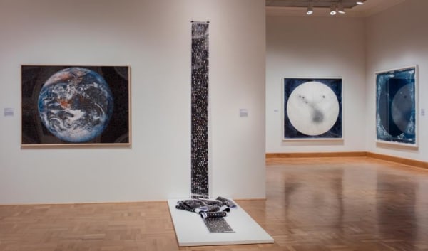 Lia Halloran cyanotypes and drawings on view in &quot;The Observable Universe&quot; exhibition