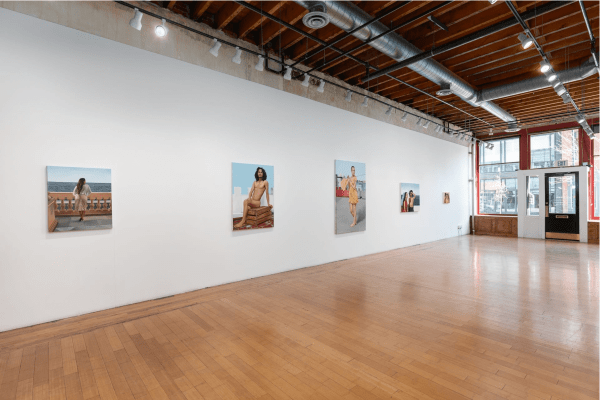 Installation view of They Devoured Everything
