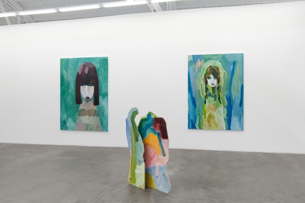 Installation view of Edie Beaucage,&nbsp;All Over the Time