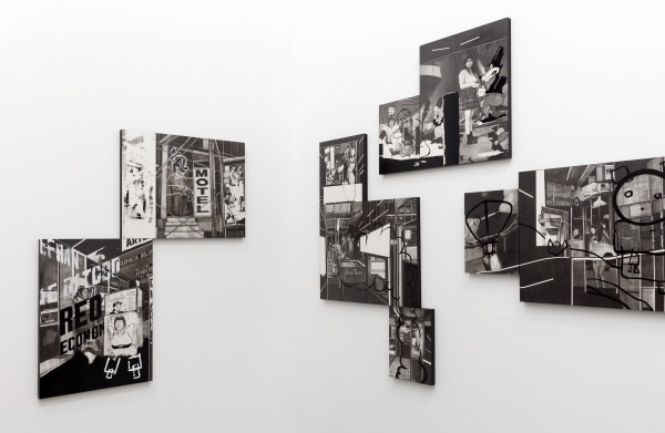 Installation View of Hugo Crosthwaite: TIJUAS! (Death March, Tijuana Bibles, and Other Legends)