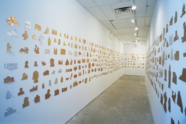 Installation view of Documentation 2004: A Year in Review Landfill