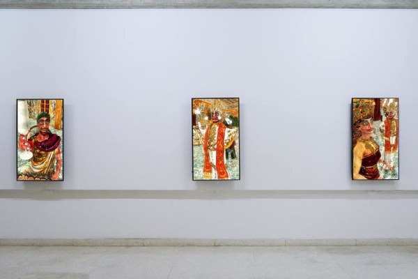Installation view of Federico Solmi:&nbsp;Conterfeit Heros,&nbsp;at&nbsp;Museo de Arte Contempor&aacute;neo del Zulia