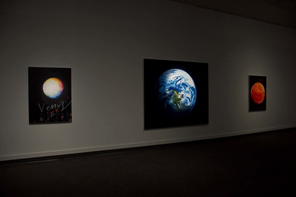 Installation view of Erik Olson&#039;s show&nbsp;Cosmos&nbsp;at Glenbow Museum.&nbsp;