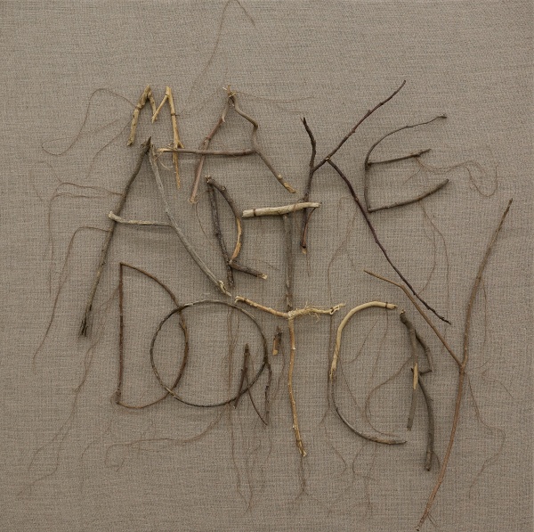 Margaret Morgan Make Art Don't Cry, 2023 (sewn 2024)