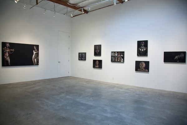 Installation View of Ken Gonzales-Day: Profiled | Hang Trees | Portraits