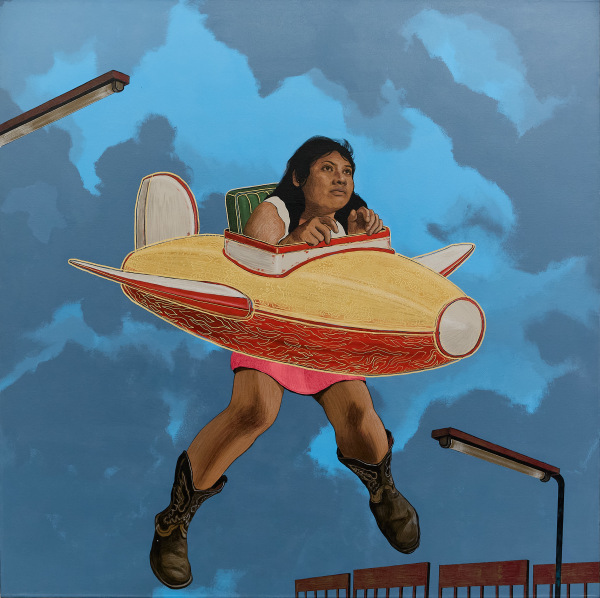 Hugo Crosthwaite Santa Avioneta (Little Saint Airplane), 2024