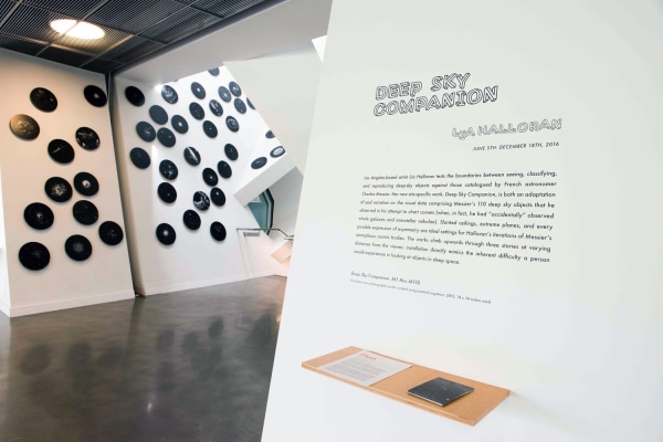 Installation view of Lia Halloran: Deep Sky Companion&nbsp;at Cahill Center for Astronomy and Astrophysics at the California Institute of Technology