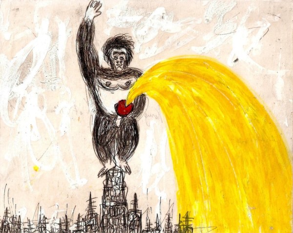 Still from Federico Solmi:&nbsp;King Kong and the End of the World&nbsp;