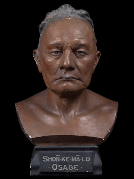 Ken Gonzles-Day Shonke mon-thi^, Osage (Bust made April &ndash; Dec. 1904 by Frank Lemon), 2014